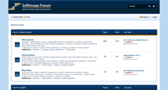 Desktop Screenshot of forum.softimage.cz